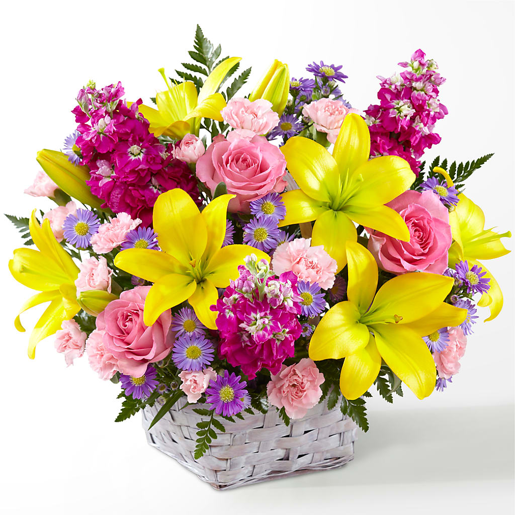 Bright Lights Bouquet – Lemon Tree Florist, Kemp TX