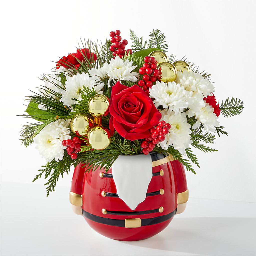 Merry Magic Nutcracker – Lemon Tree Florist, Kemp TX