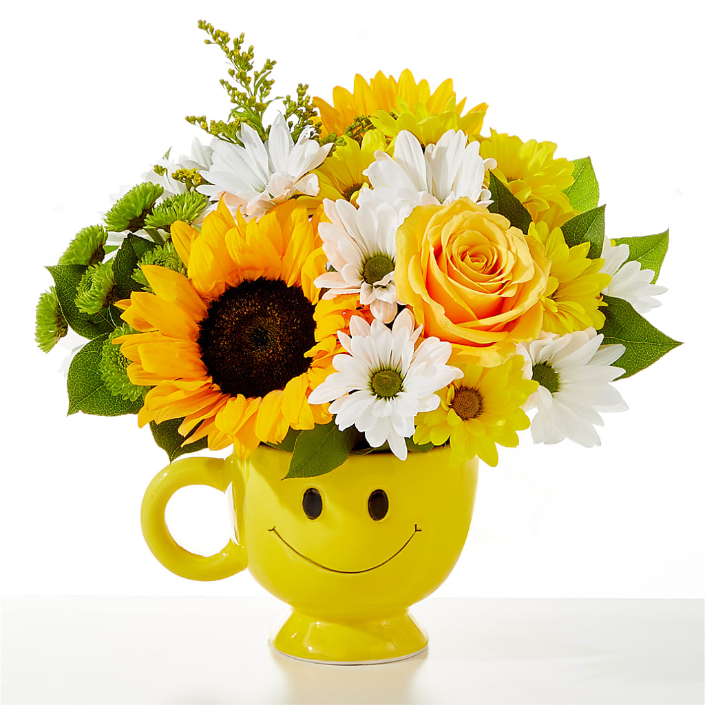 Be Happy Bouquet – Lemon Tree Florist, Kemp TX