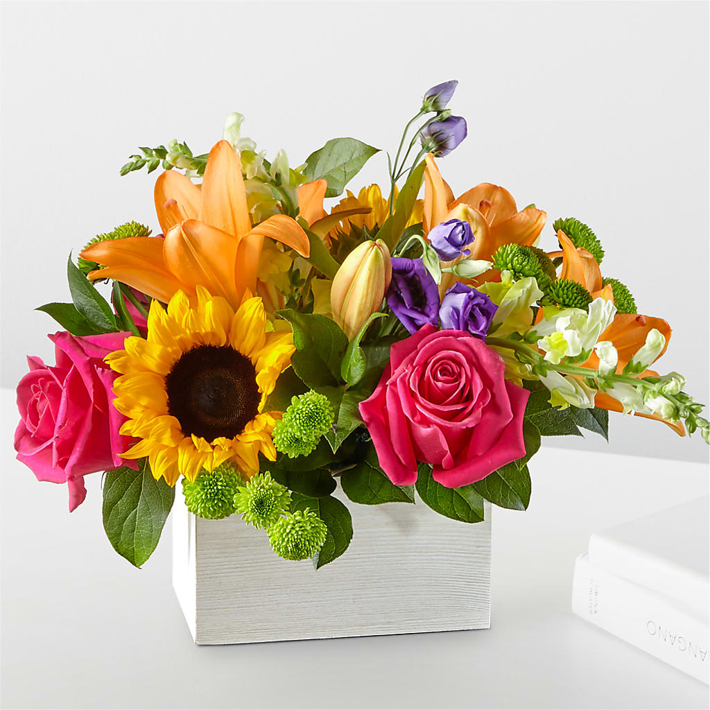 Best Day Box Bouquet – Lemon Tree Florist, Kemp TX