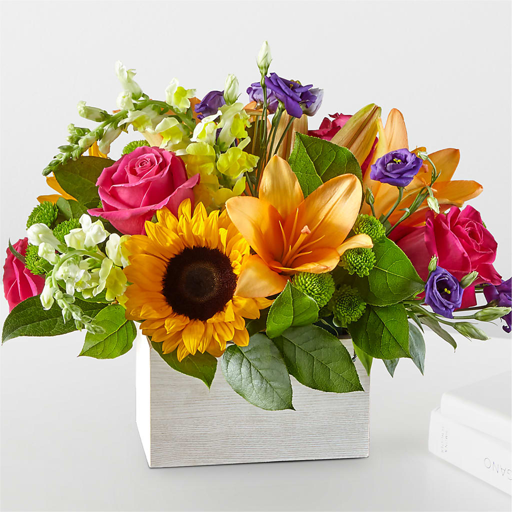 Best Day Box Bouquet – Lemon Tree Florist, Kemp TX