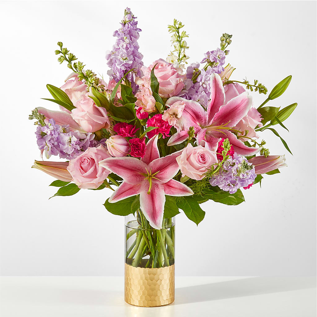 Mauvelous Bouquet – Lemon Tree Florist, Kemp TX