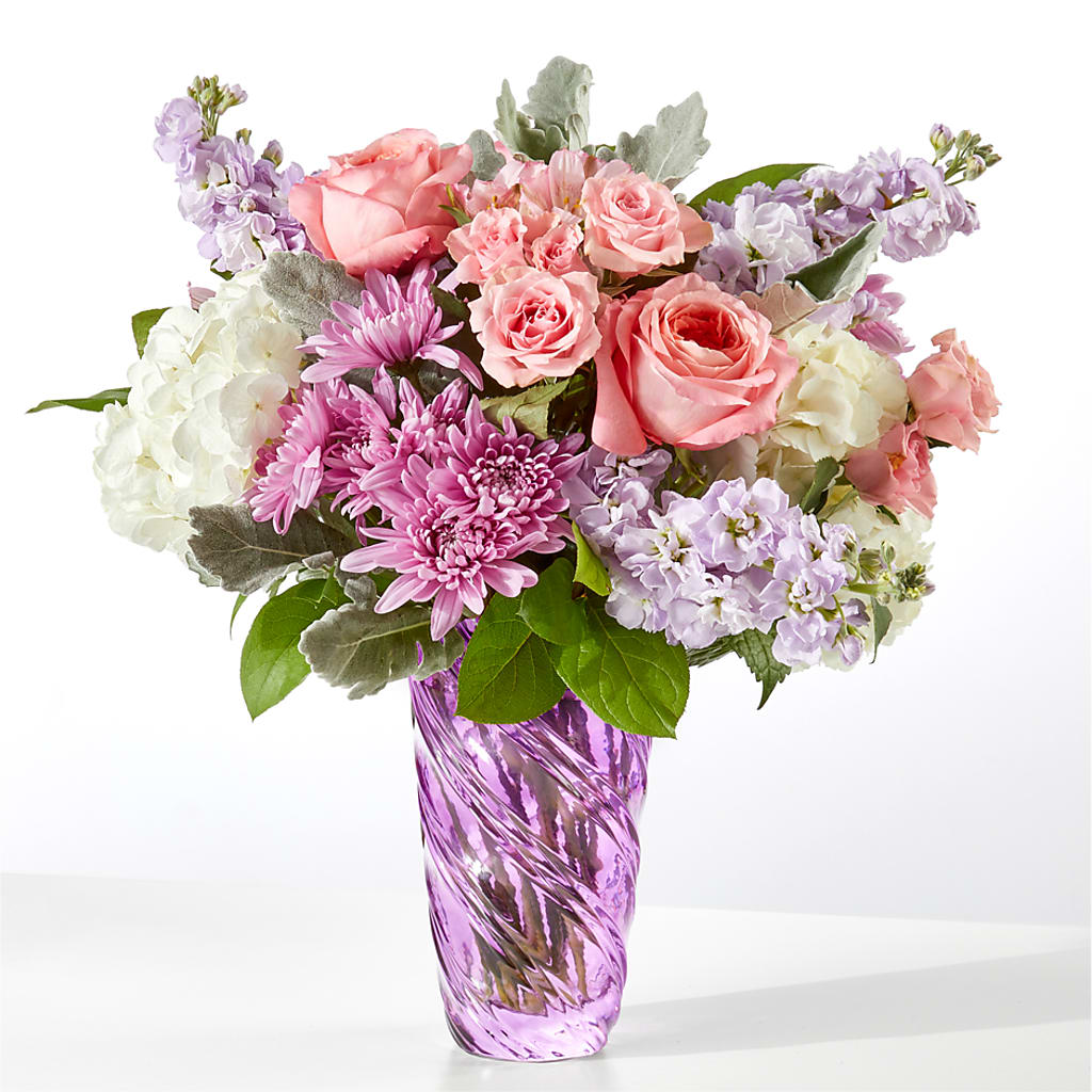 Silver Lining Bouquet – Lemon Tree Florist, Kemp TX