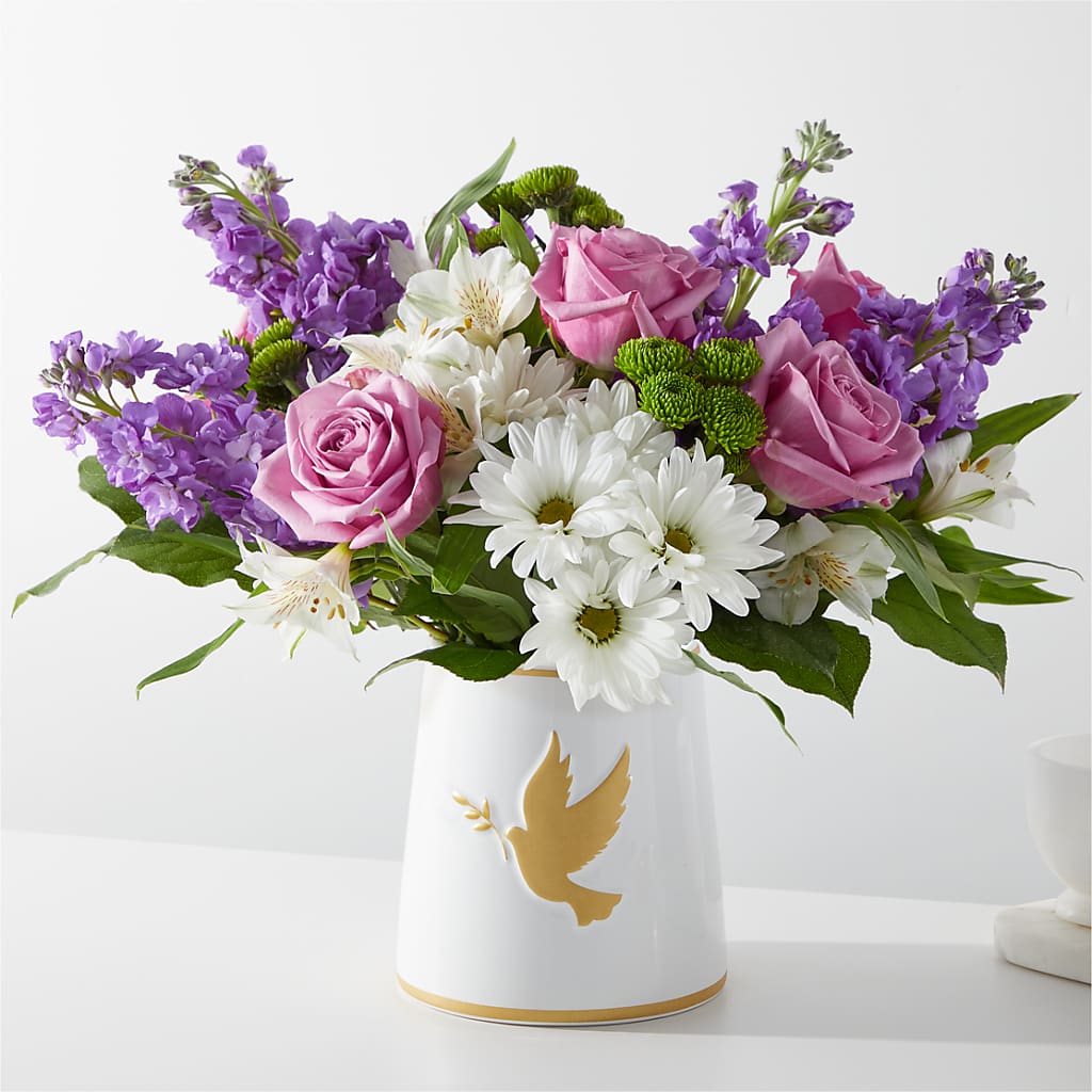 Garden of Peace Bouquet – Lemon Tree Florist, Kemp TX