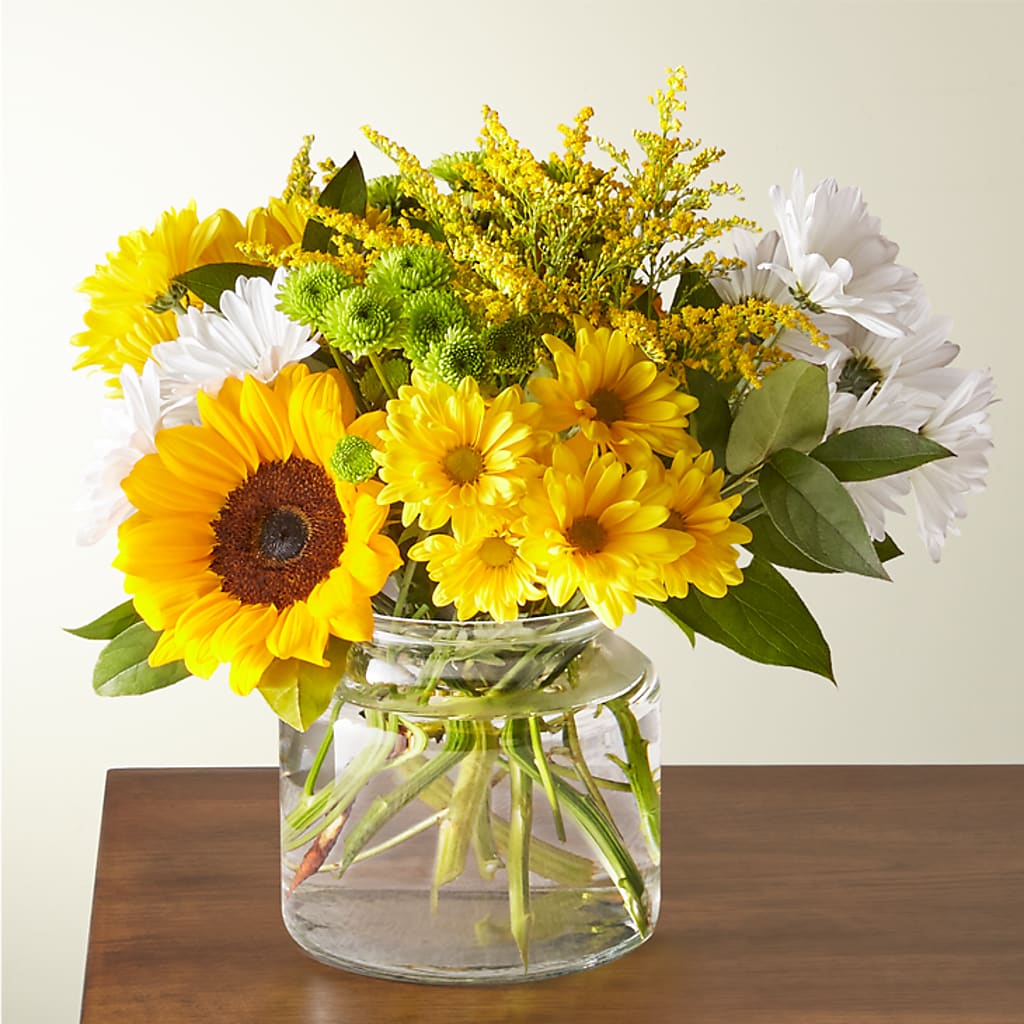 Hello Sunshine Bouquet – Lemon Tree Florist, Kemp TX