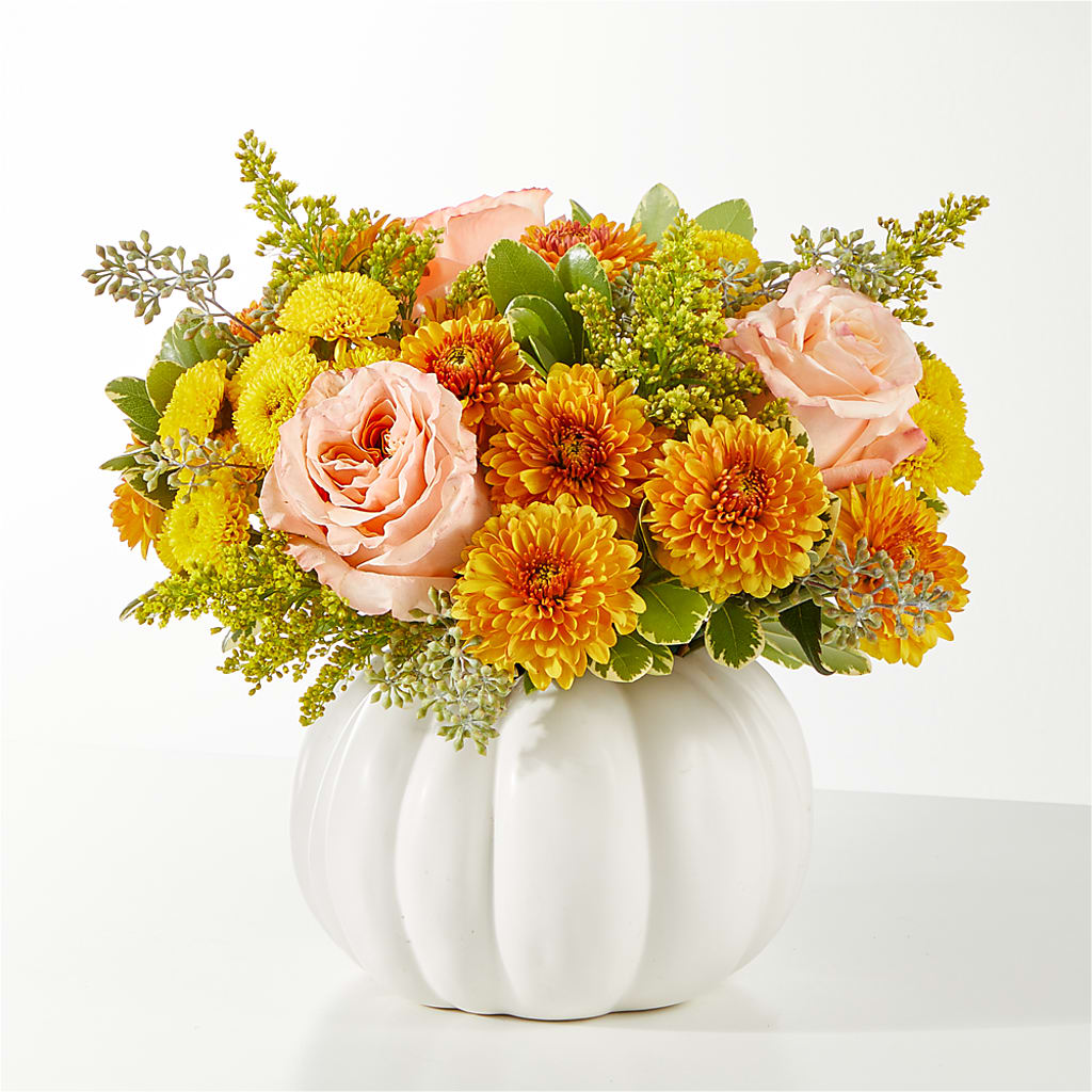 Peachy Pumpkin – Lemon Tree Florist, Kemp TX