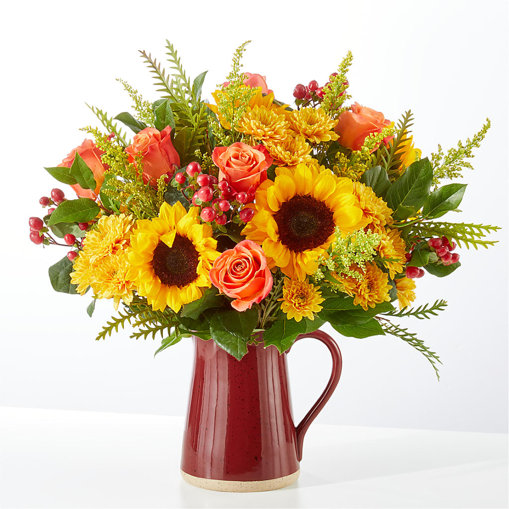 Scents of Autumn Bouquet – Lemon Tree Florist, Kemp TX
