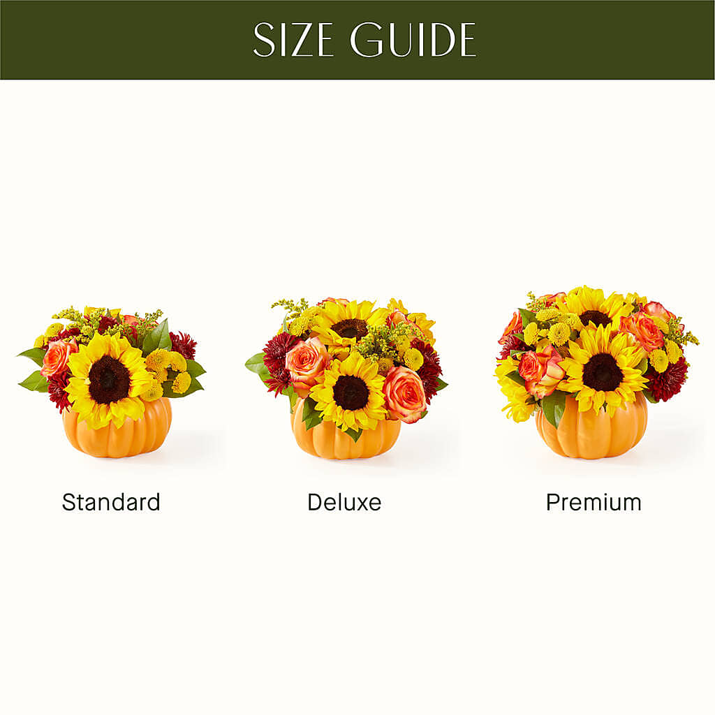 Golden Gourd Pumpkin Bouquet – Lemon Tree Florist, Kemp TX