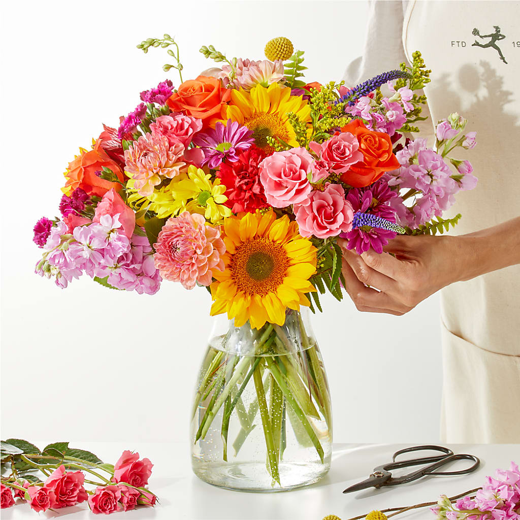 Cue the Confetti - A Florist Original – Lemon Tree Florist, Kemp TX