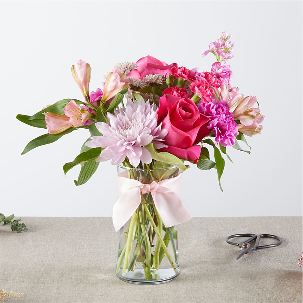 Pink Ribbon - A Florist Original – Lemon Tree Florist, Kemp TX