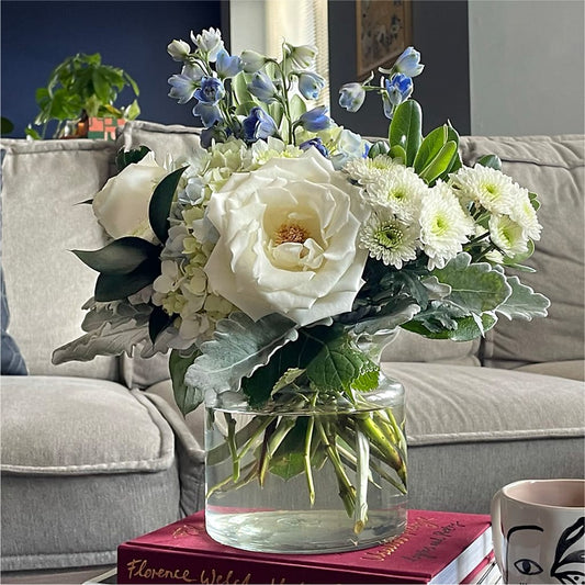Clear Skies Bouquet – Lemon Tree Florist, Kemp TX