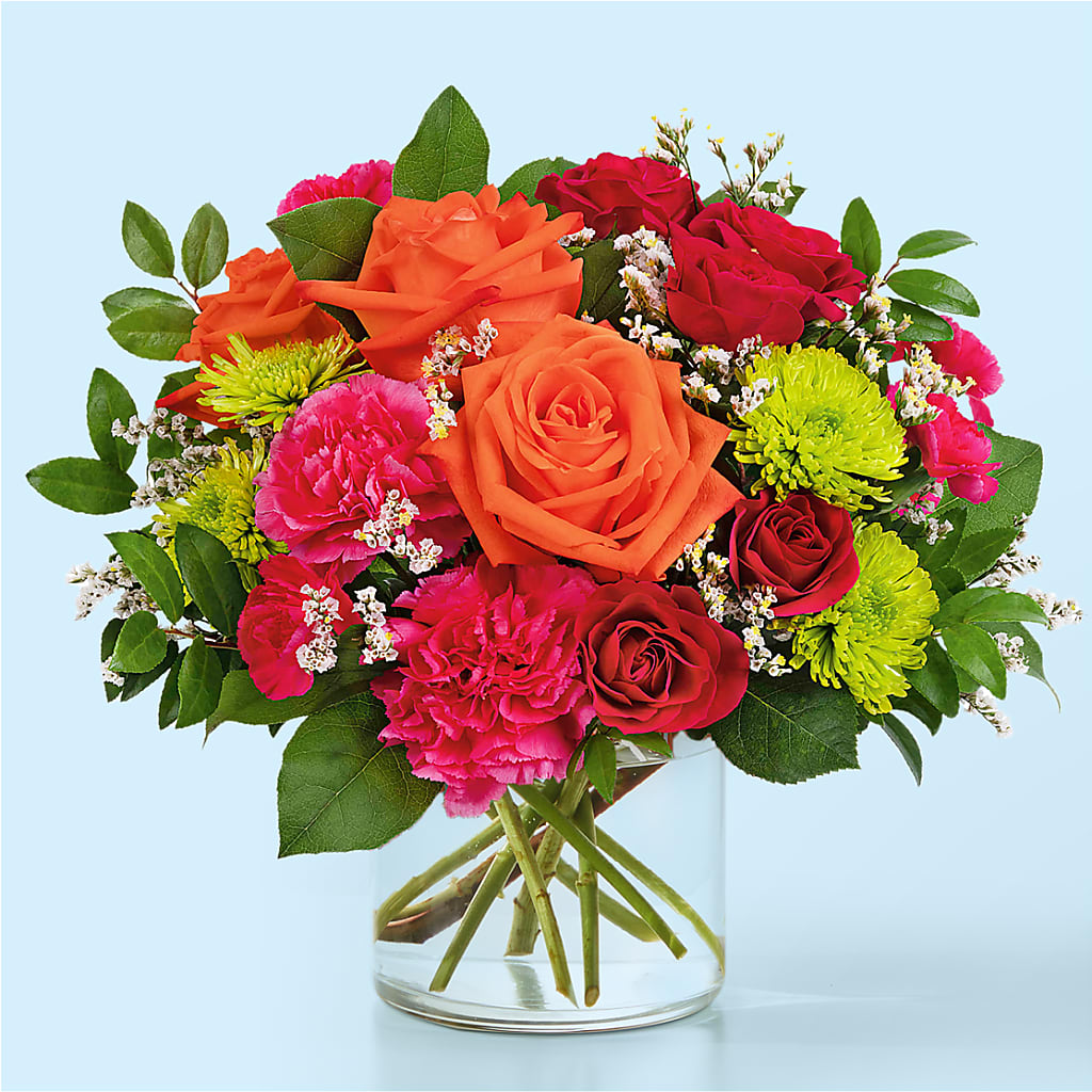 Colorful Carnival Bouquet – Lemon Tree Florist, Kemp TX