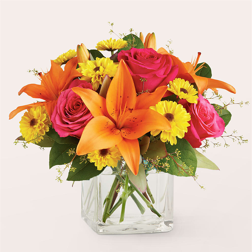 Neon Lights Bouquet – Lemon Tree Florist, Kemp TX