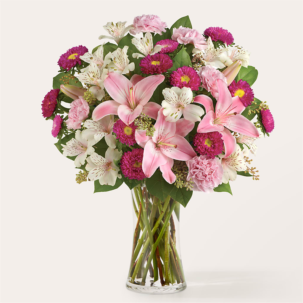 Feeling Fuchsia Bouquet – Lemon Tree Florist, Kemp TX