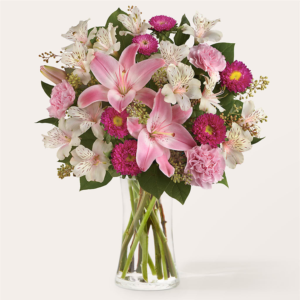 Feeling Fuchsia Bouquet – Lemon Tree Florist, Kemp TX