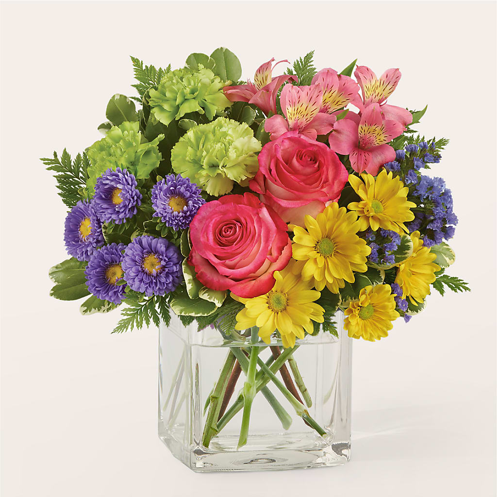 Candy Jar Bouquet – Lemon Tree Florist, Kemp TX