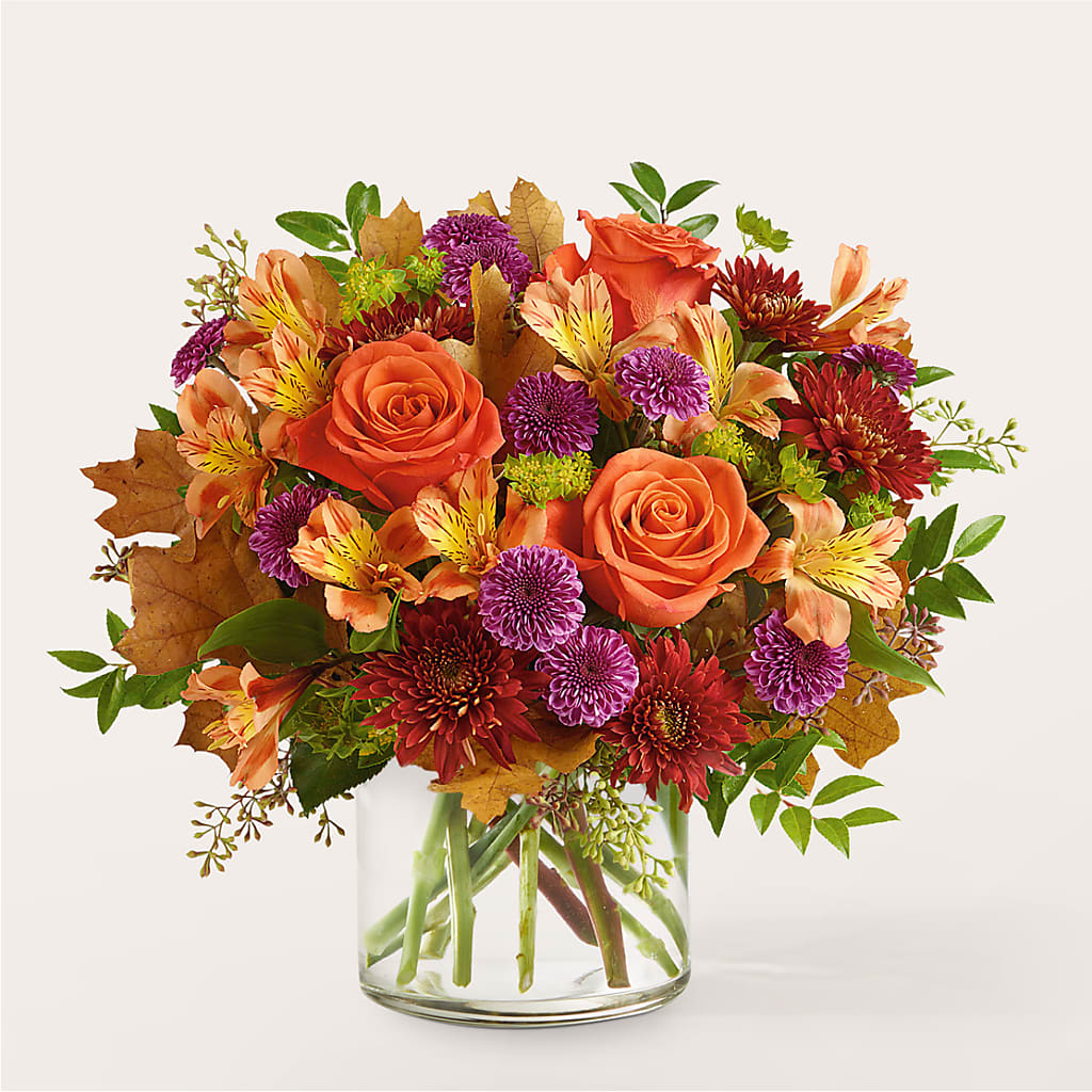 Orange You Glad Bouquet – Lemon Tree Florist, Kemp TX