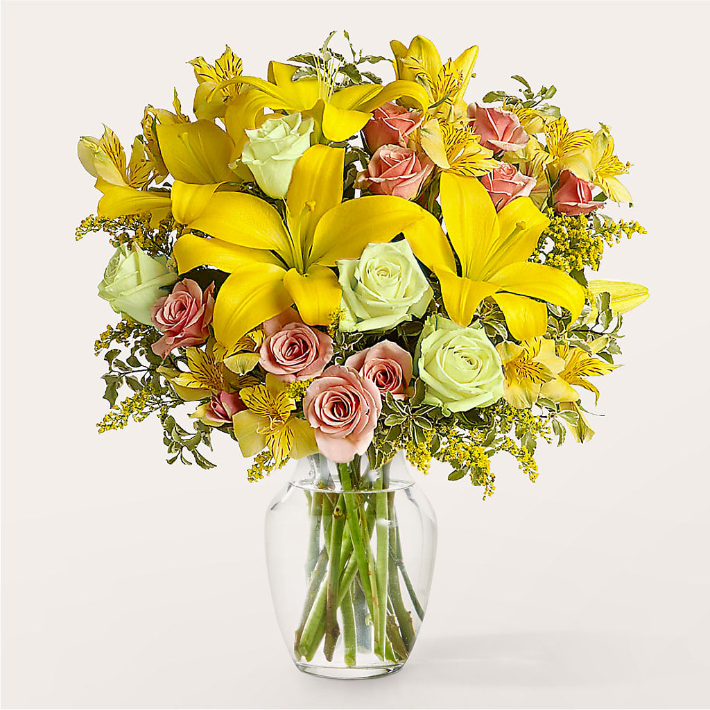 Sunburst Bouquet – Lemon Tree Florist, Kemp TX