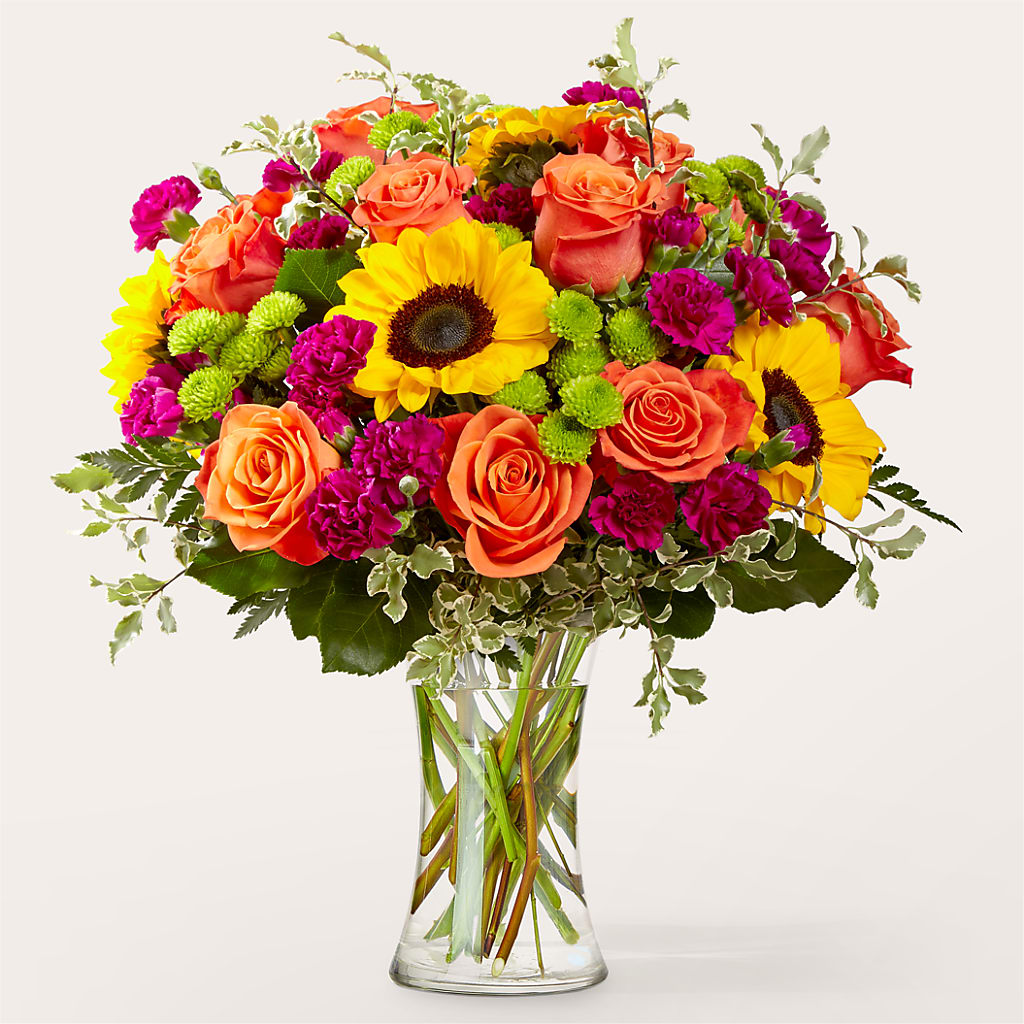 Warmth & Light Bouquet – Lemon Tree Florist, Kemp TX