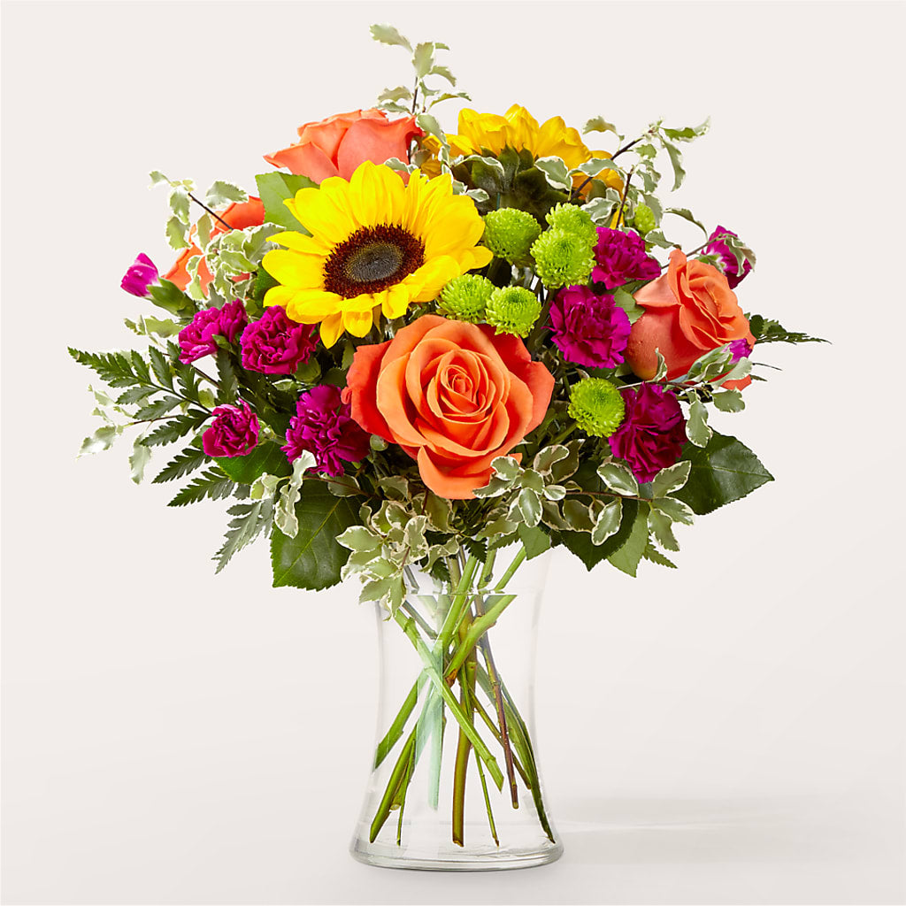 Warmth & Light Bouquet – Lemon Tree Florist, Kemp TX
