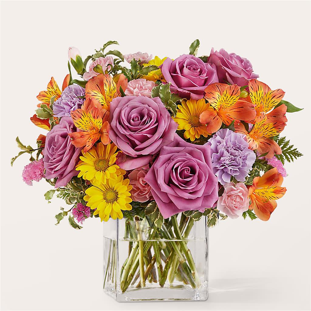Shades of Happiness Bouquet – Lemon Tree Florist, Kemp TX