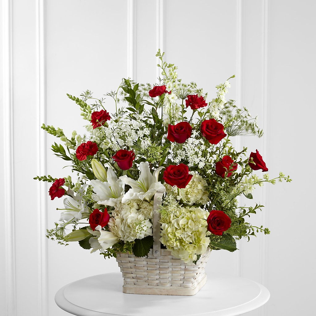 In Loving Memory Arrangement – Lemon Tree Florist, Kemp TX