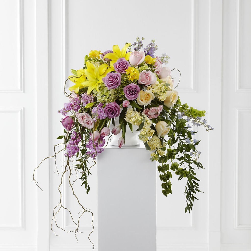 Display of Affection Arrangement – Lemon Tree Florist, Kemp TX