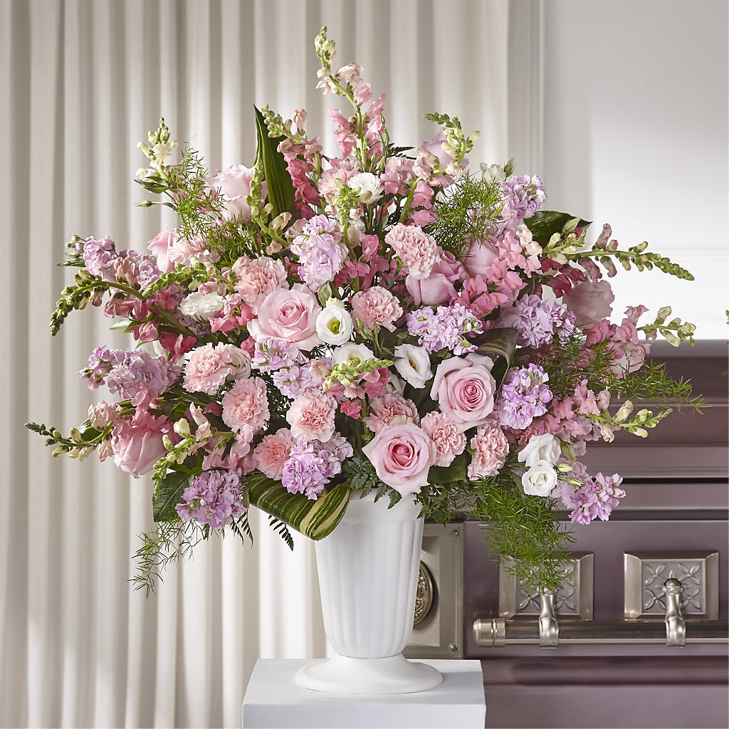 Divine Comfort Arrangement – Lemon Tree Florist, Kemp TX