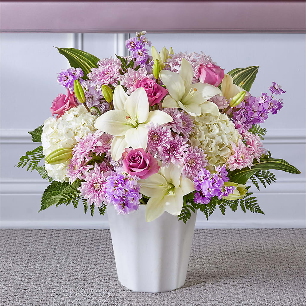 Heaven Sent Floor Basket – Lemon Tree Florist, Kemp TX