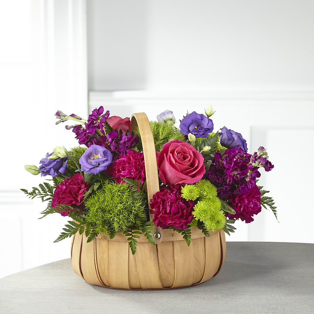 Serene Sanctuary Basket – Lemon Tree Florist, Kemp TX