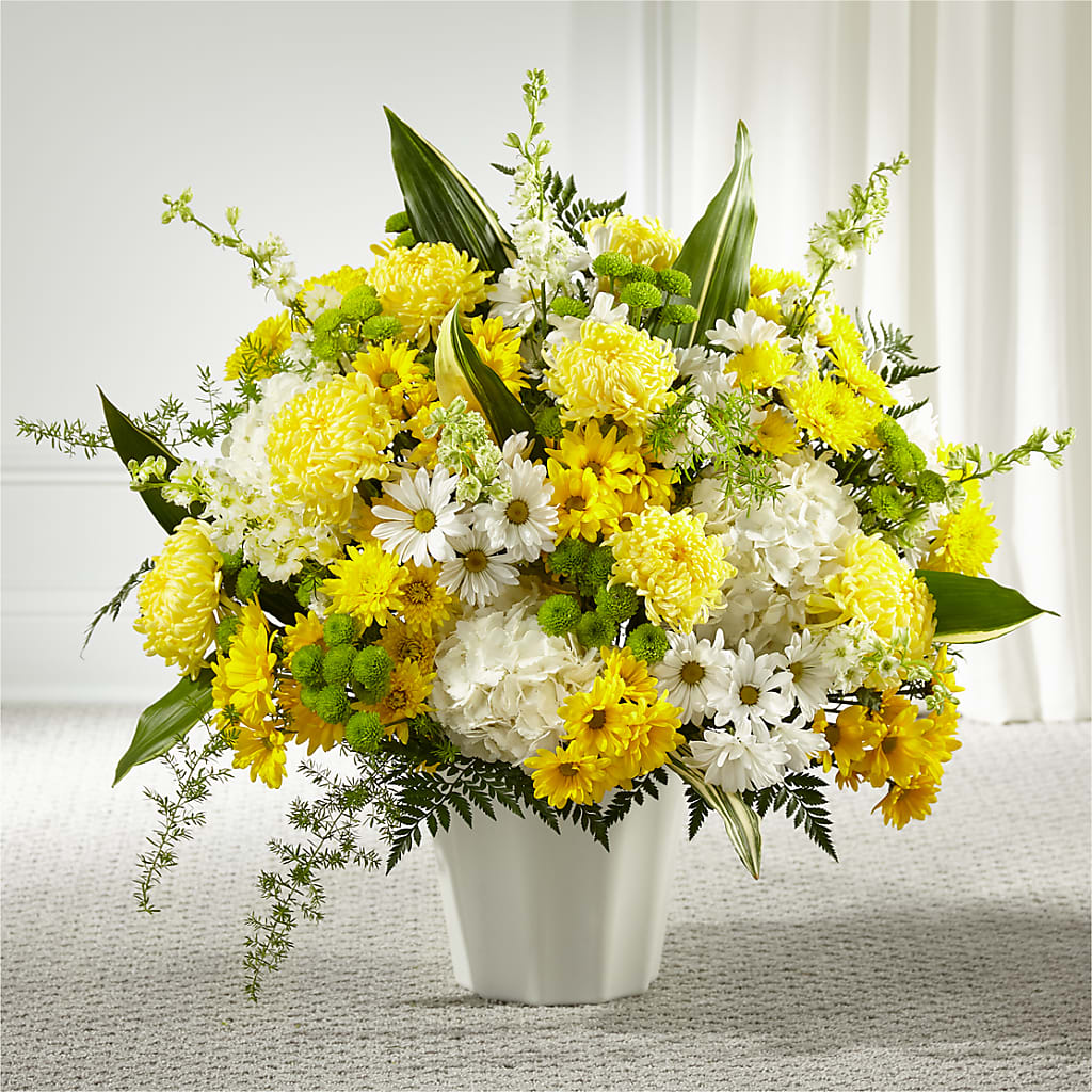 Unity & Grace Floor Basket – Lemon Tree Florist, Kemp TX