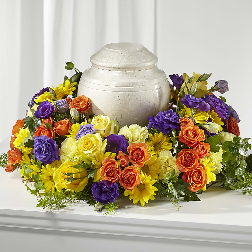 Blossoms of Remembrance Cremation Adornment – Lemon Tree Florist, Kemp TX