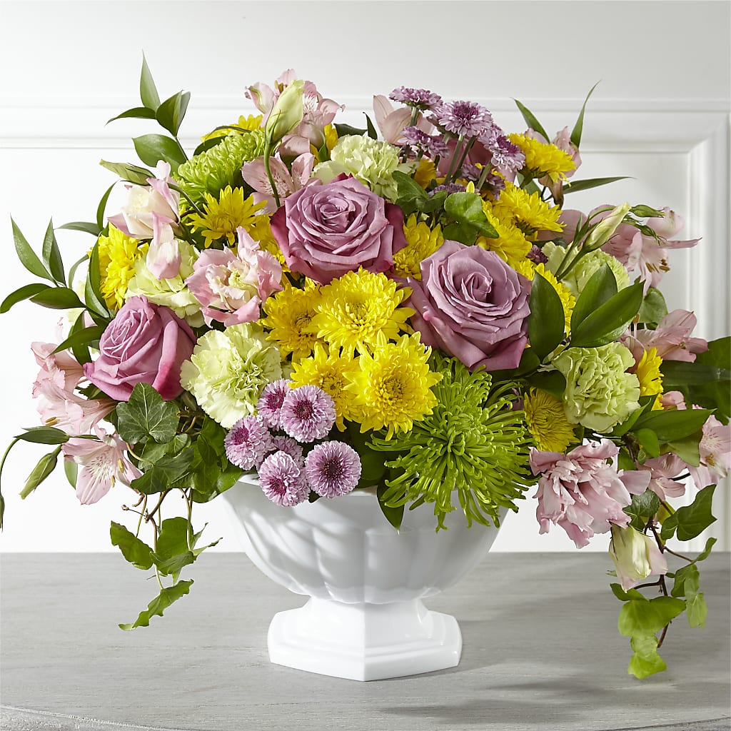 Healing Thoughts Arrangement – Lemon Tree Florist, Kemp TX