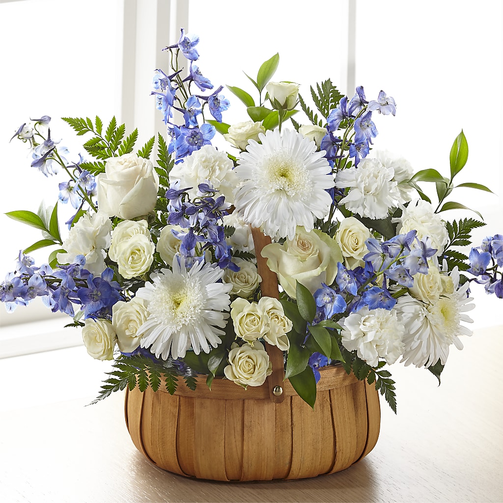 Harmony & Grace Basket – Lemon Tree Florist, Kemp TX