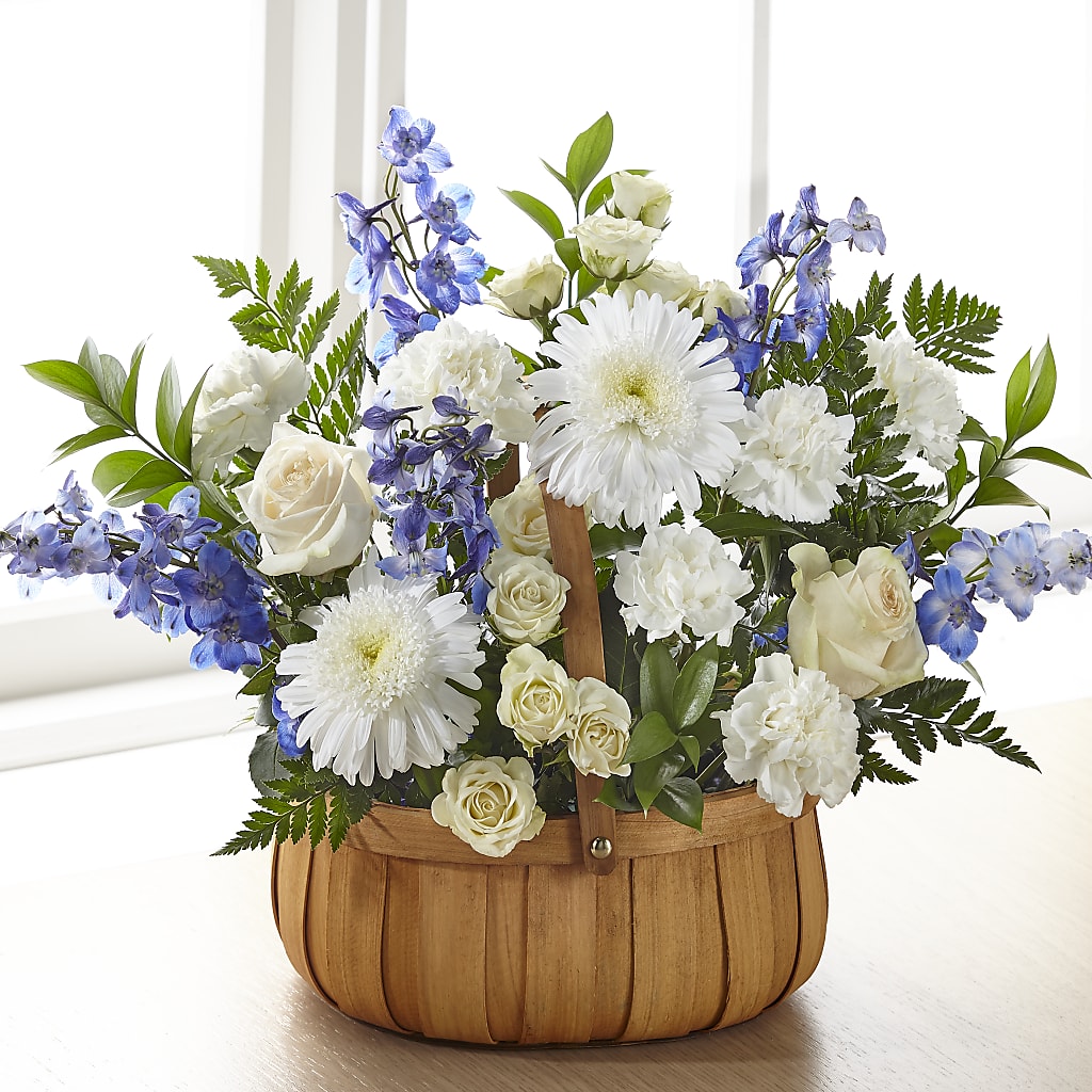 Harmony & Grace Basket – Lemon Tree Florist, Kemp TX
