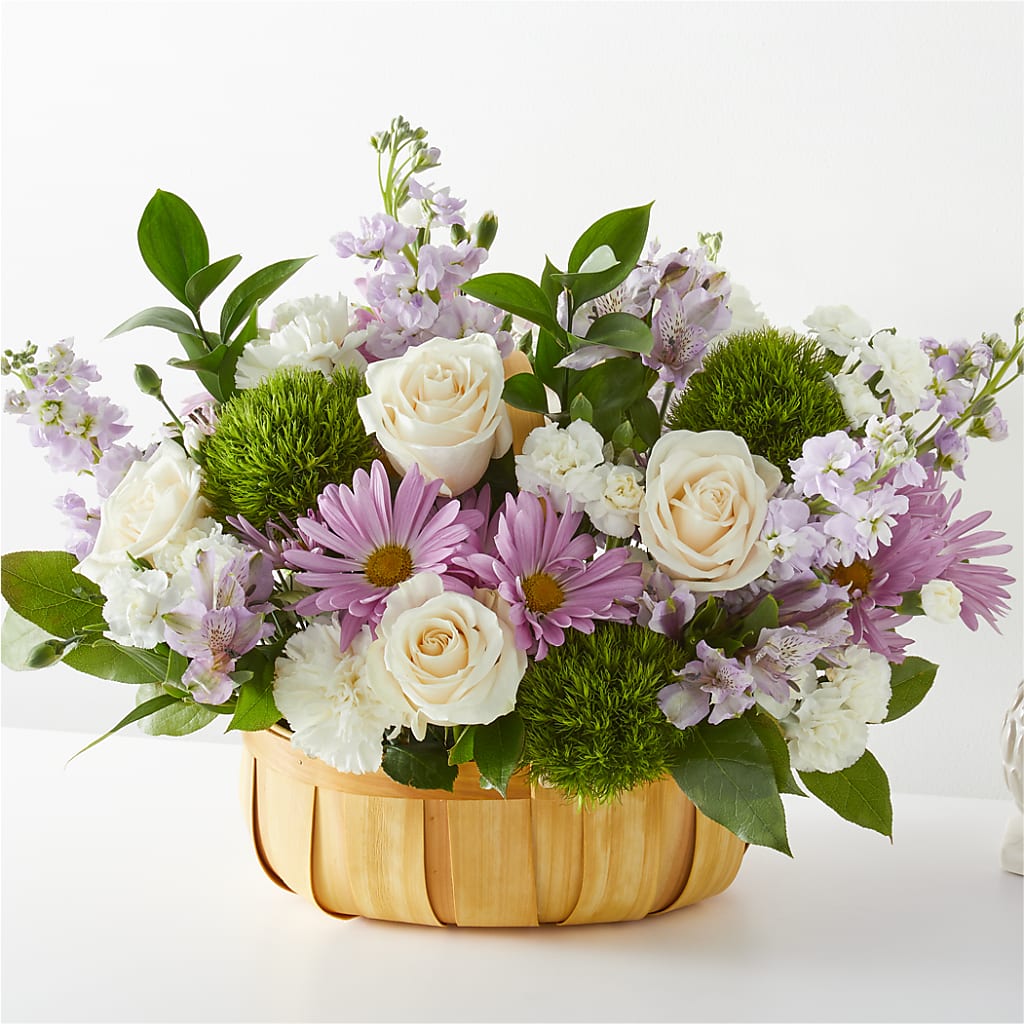 Peace & Love Basket – Lemon Tree Florist, Kemp TX