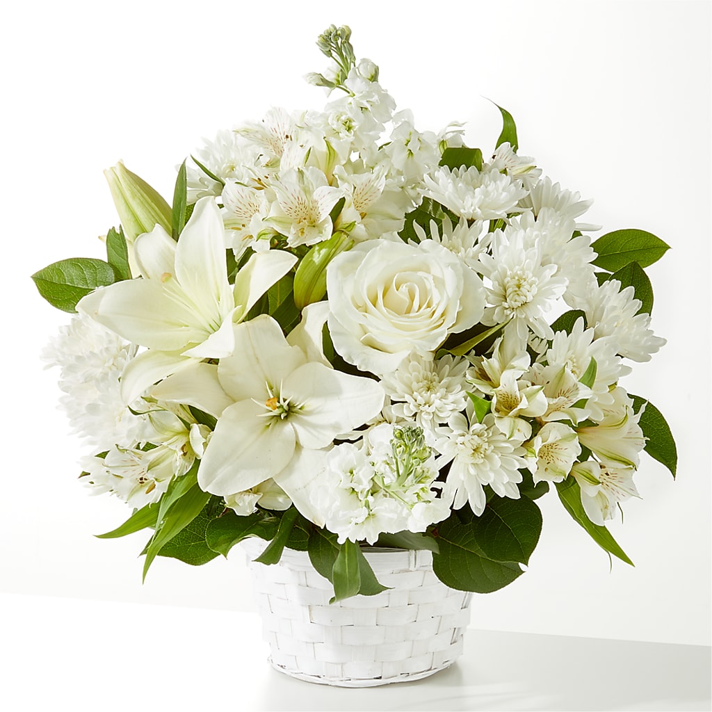 Peaceful Reflections Arrangement – Lemon Tree Florist, Kemp TX