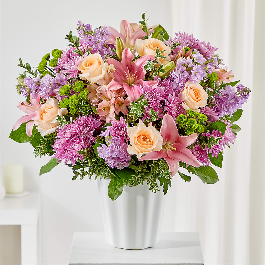 Supportive Embrace Tabletop Basket – Lemon Tree Florist, Kemp TX