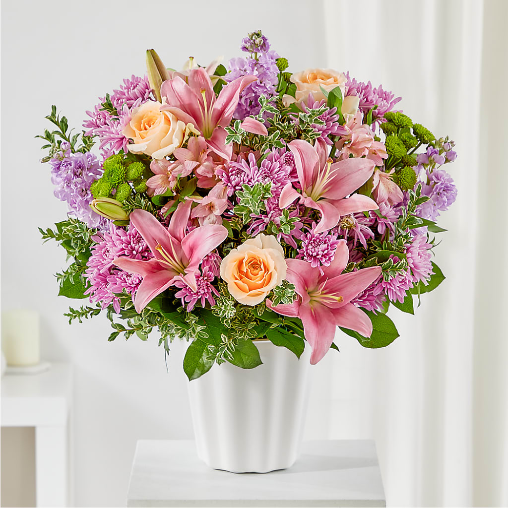 Supportive Embrace Tabletop Basket – Lemon Tree Florist, Kemp TX