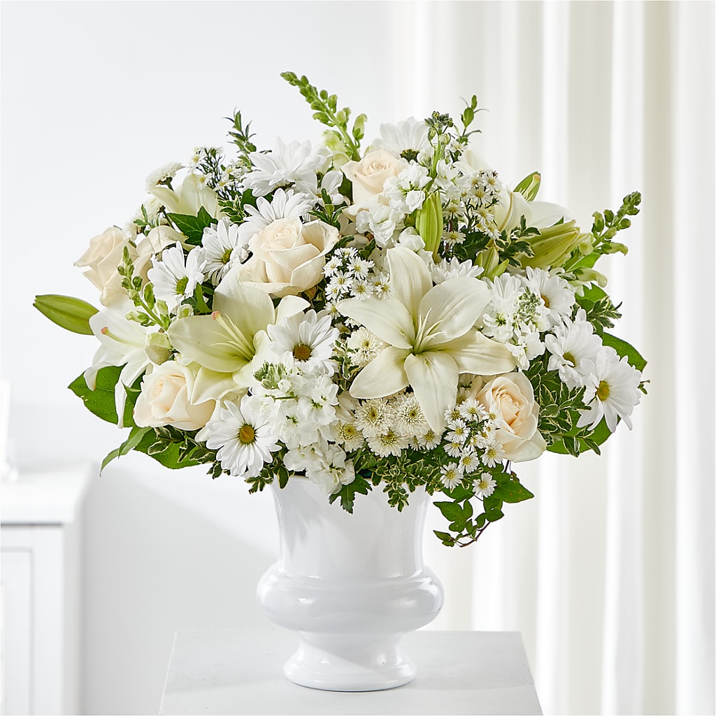 Uplifting Urn Arrangement – Lemon Tree Florist, Kemp TX