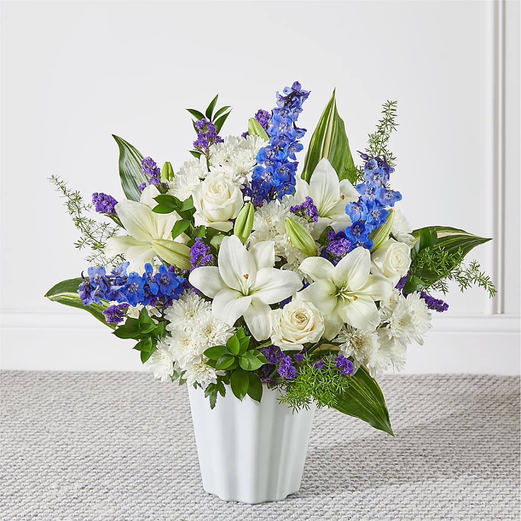 Take Comfort Floor Basket – Lemon Tree Florist, Kemp TX