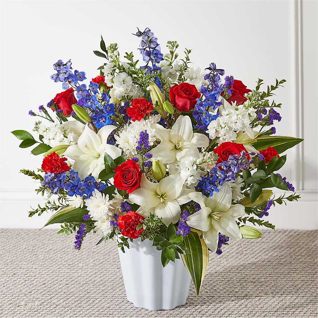 Consoled Floor Basket – Lemon Tree Florist, Kemp TX