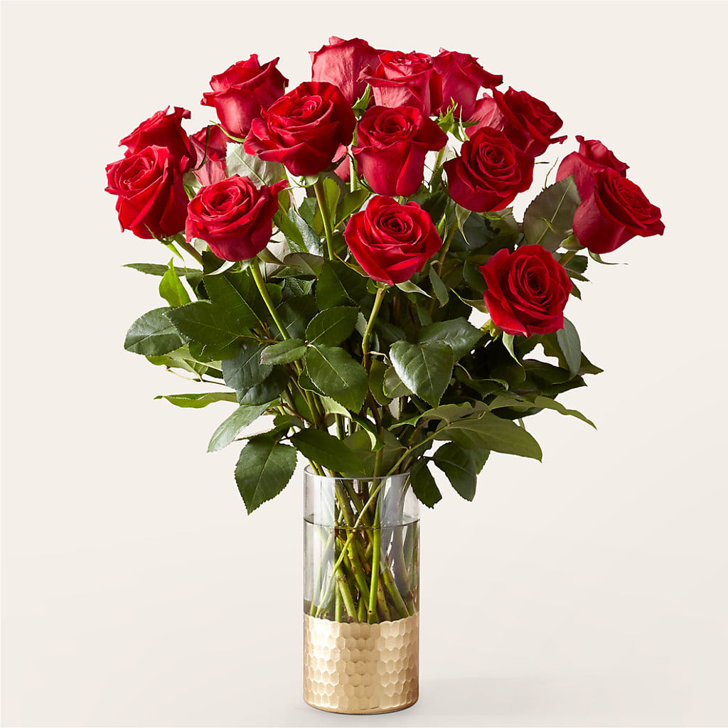 Classic Love Red Rose Bouquet – Lemon Tree Florist, Kemp TX