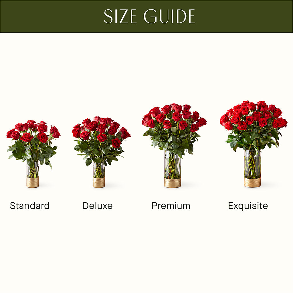Classic Love Red Rose Bouquet – Lemon Tree Florist, Kemp TX