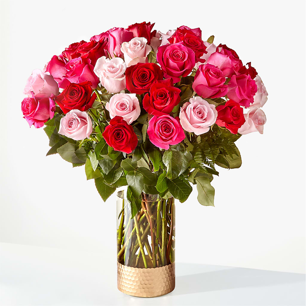 Love Notes Rose Bouquet – Lemon Tree Florist, Kemp TX