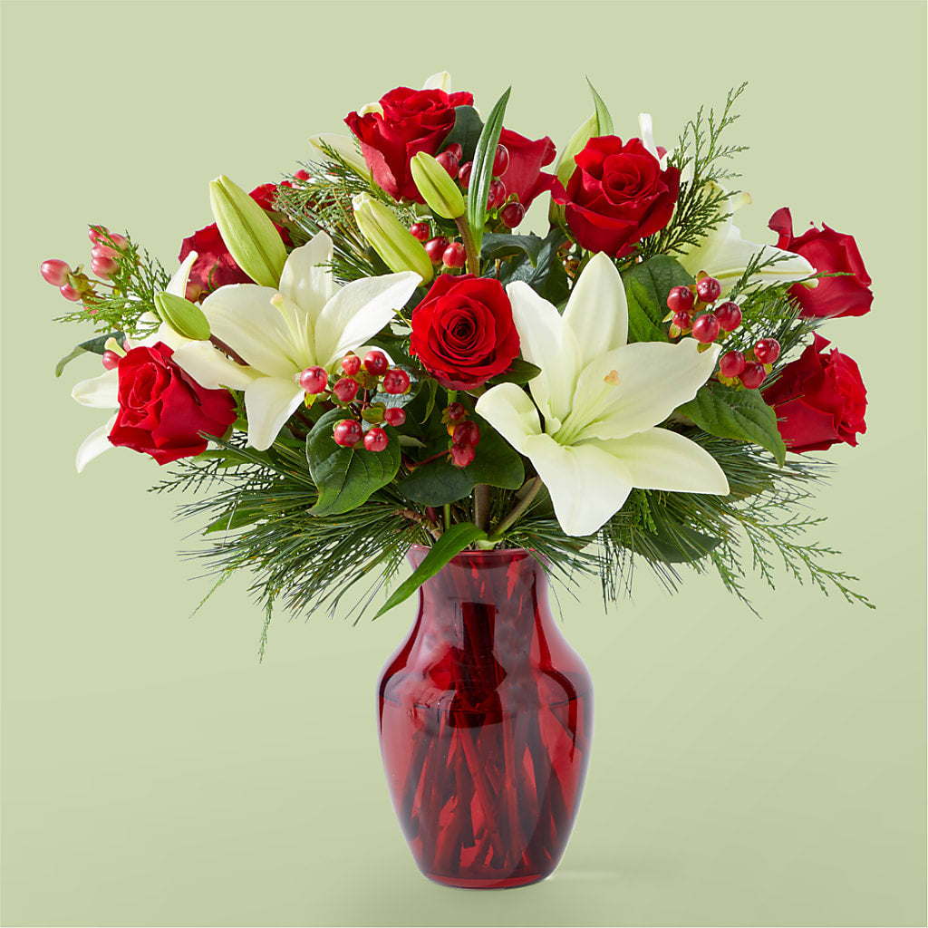 Evergreen Delight Bouquet – Lemon Tree Florist, Kemp TX