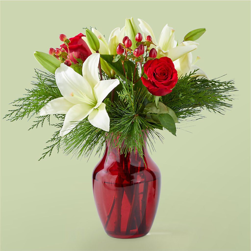 Evergreen Delight Bouquet – Lemon Tree Florist, Kemp TX