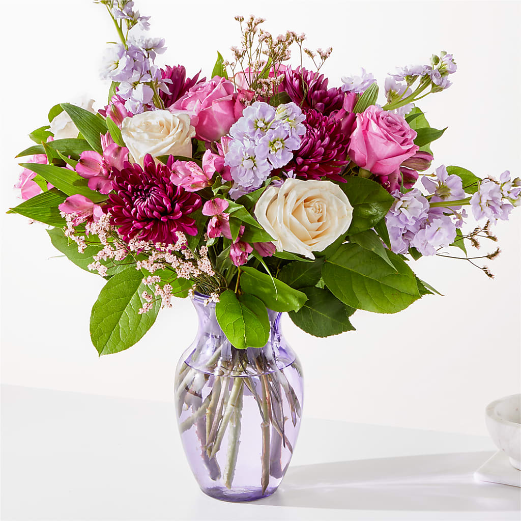Amethyst Dreams Bouquet – Lemon Tree Florist, Kemp TX