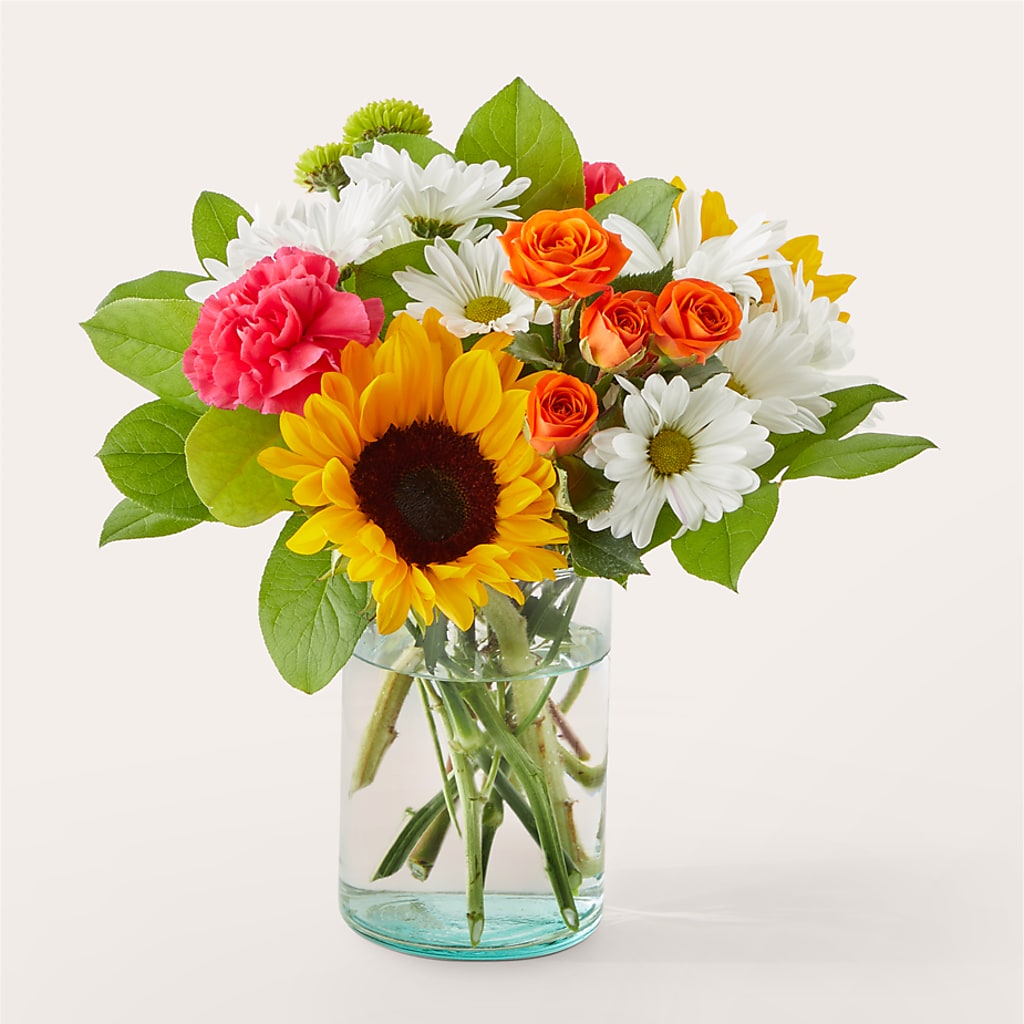 Sun-drenched Blooms Bouquet – Lemon Tree Florist, Kemp TX