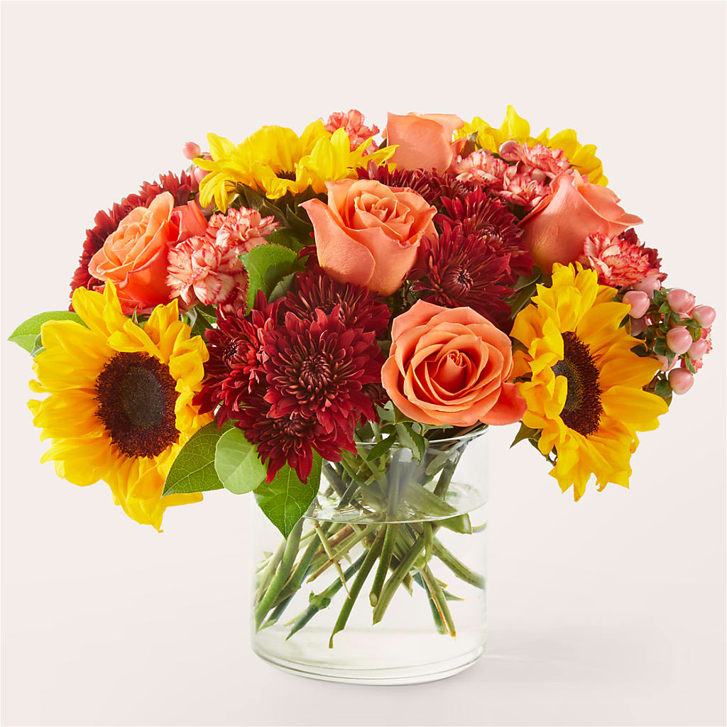 September Sunset Bouquet – Lemon Tree Florist, Kemp TX